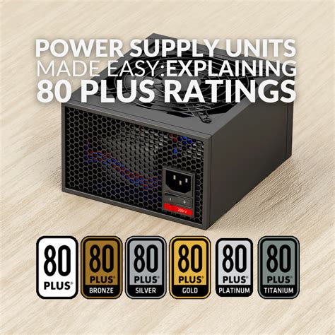 Power Supply Units Made Easy: 80 Plus Ratings.